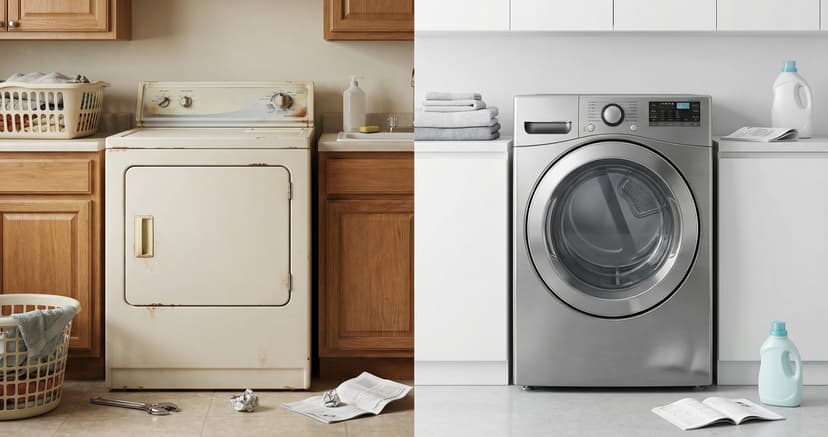 Dryer Repair vs Replacement: The Right Choice