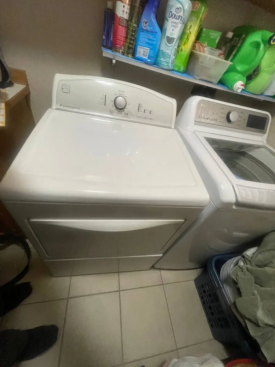 Kenmore dryer and washer pair in white — EasyBear appliance repair